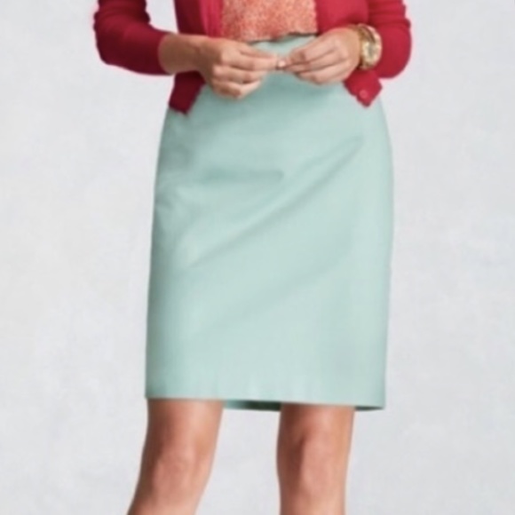 CAbi Dresses & Skirts - CAbi I Jordan Pencil Skirt Light Blue Size 2